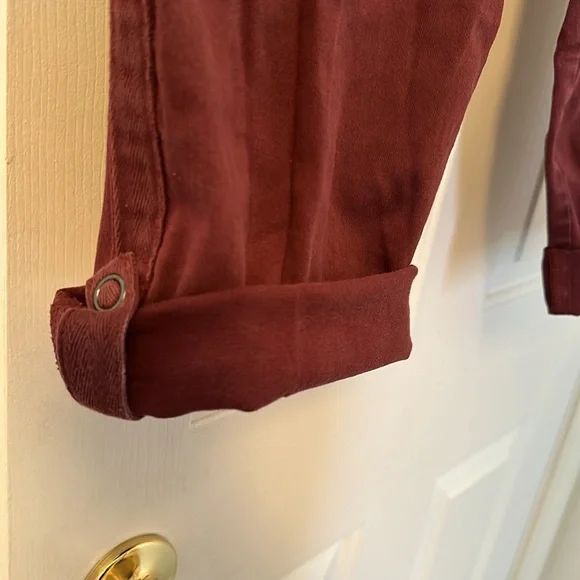Torrid Merlot cropped pants - Picture 4 of 8